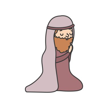 joseph praying manger nativity, merry christmas