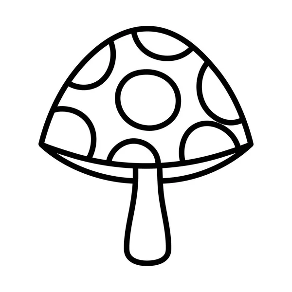 Осенний дизайн грибов — стоковый вектор