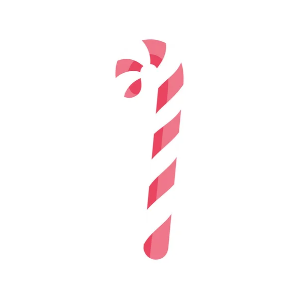 God jul firande godis stick pepparmynta mellanmål — Stock vektor
