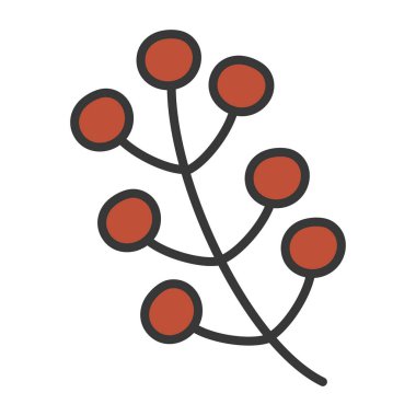 Beyaz arkaplanda ağaç yaprakları sonbaharı