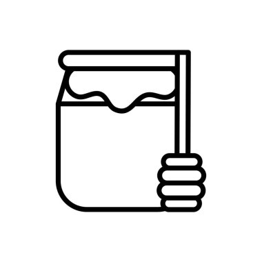 bal kavanozu kırsal tarım kalın çizgi