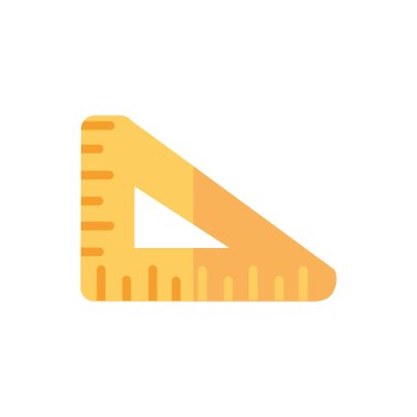 triangle ruler school and education icon