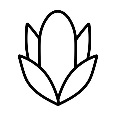 İzole mısır besin taşıyıcı tasarımı