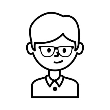 Avatar insan vektör tasarımı