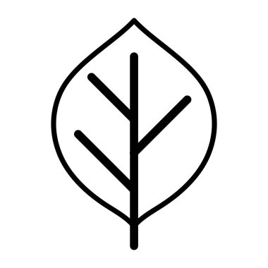 Beyaz zemin üzerinde doğal yaprak yaprakları sonbaharı kalın çizgi