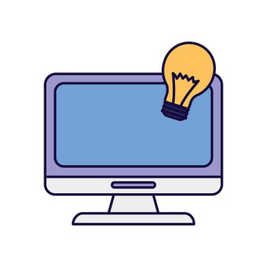 Bilgisayar izleme ampul fikri çevrimiçi öğrenimi