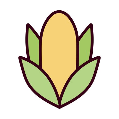 İzole mısır besin taşıyıcı tasarımı