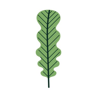 leaf foliage botanical nature icon design