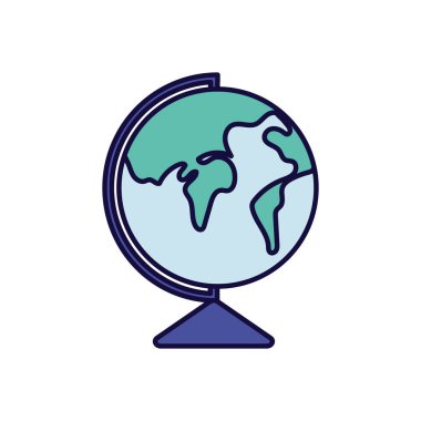 okul dünyası coğrafyası çevrimiçi simge öğrenme