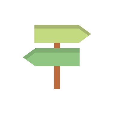 sign arrow direction gps map and navigation