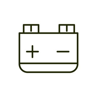battery charge energy environment ecology line and fill
