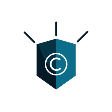 protection property intellectual copyright icon