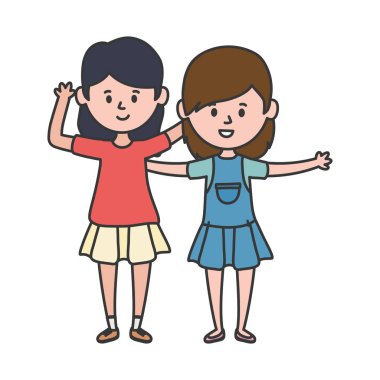 İzole edilmiş avatar kadın vektör tasarımı