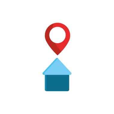 house location pointer gps map and navigation