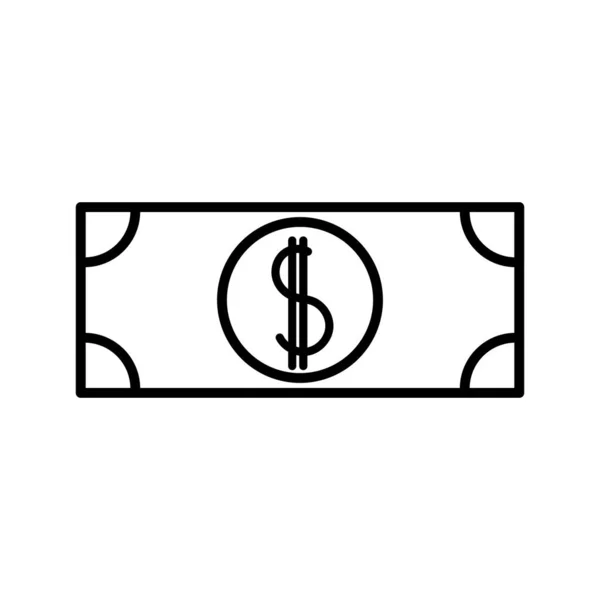 Icono de factura aislado diseño de vectores — Vector de stock