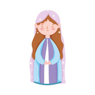 Kutsal Meryem Ana, İsa 'nın doğuşu, mutlu noeller.