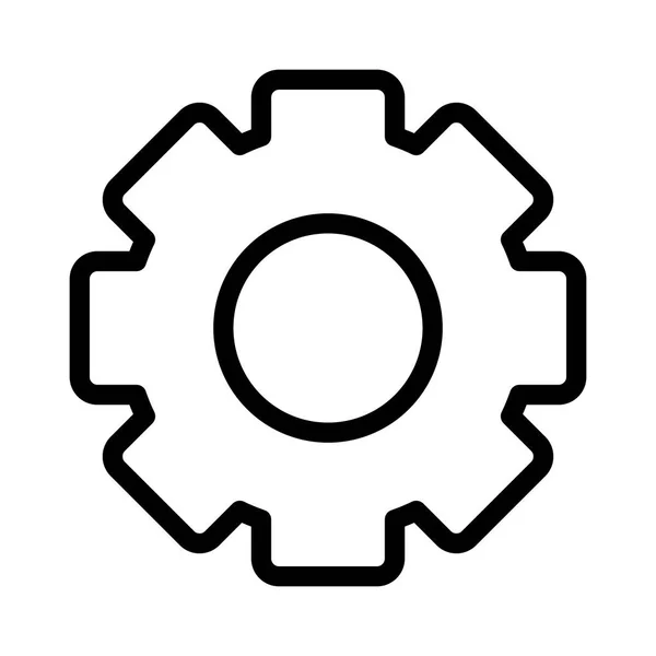 Isolated gear icon vector design — Stock Vector