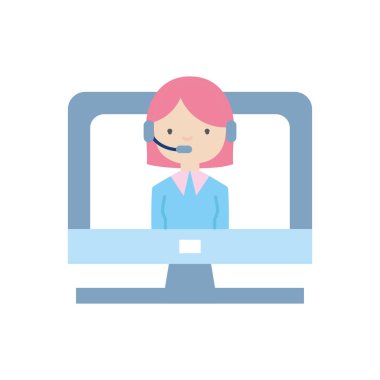 Kulaklık tasarımı olan kadın