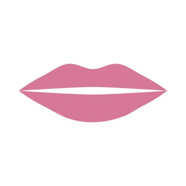 seksi kadın dudaklar pop sanat tarzı