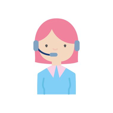 Kulaklık tasarımı olan kadın