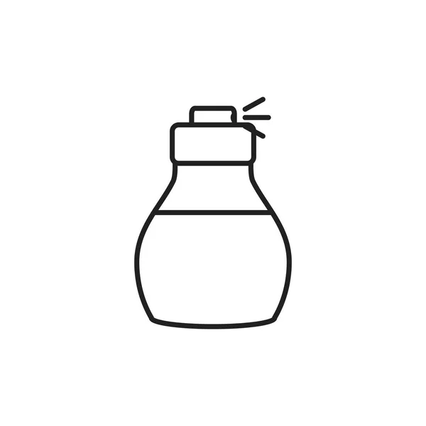 Isolated perfum bottle line design — Διανυσματικό Αρχείο