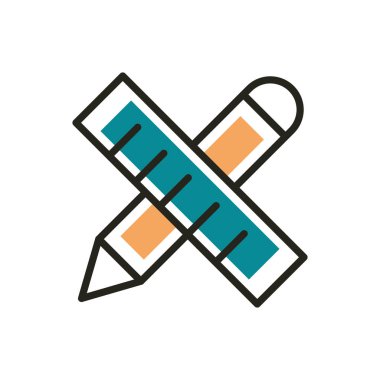 design web development icon line and fill