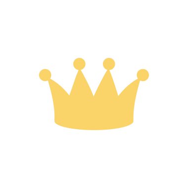 crown royalty monarchy icon on white background