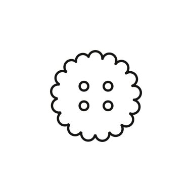 kurabiye tatlısı ve şeker simgesi satırı