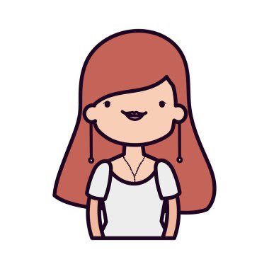 gelin hanım zarif elbise çizgi film karakteri portresi