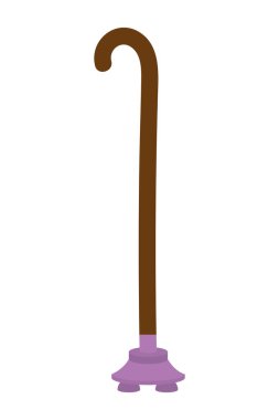 Isolated walking stick design vector illustration