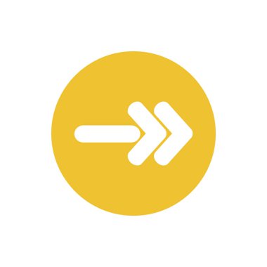 Renk çemberinde çift uçlu ok simgesi