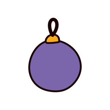 Mutlu noeller dekoratif balo