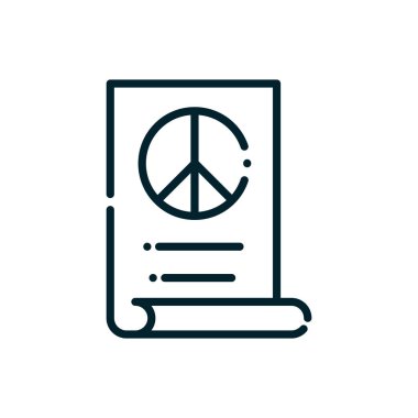 mektup belgesi barış ve insan hakları satırı