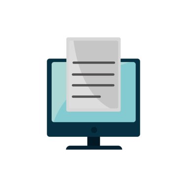bilgisayar belgesi entelektüel telif hakkı simgesi