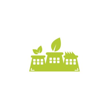 Fabrika çevre dostu doldurma biçimi simgesi