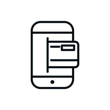 akıllı telefon kartı alışveriş hattı tarzı