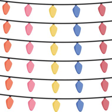 decorative lights bulb color background