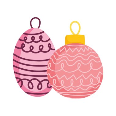 merry christmas celebration decorative balls ornament