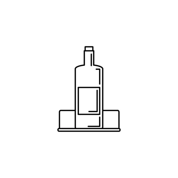 Isolated bottle icon line design — стоковый вектор