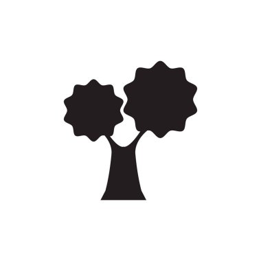 Dal dalları siluet biçiminde ağaç