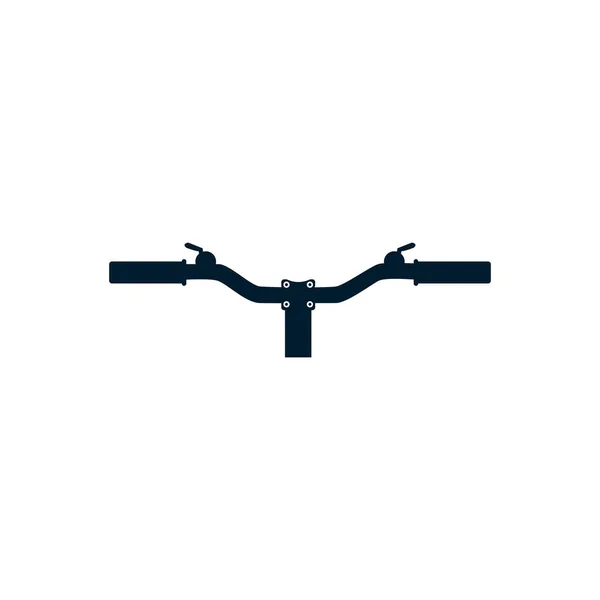 Diseño plano de iconos aislados para el manejo de bicicletas — Vector de stock