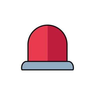 Uyarı hatası İnternet düz çizgi biçimi