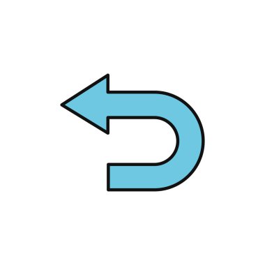 ok internet düz çizgi biçimi