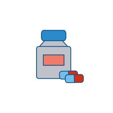 Ayrı ilaç kavanozu dolum dizaynı