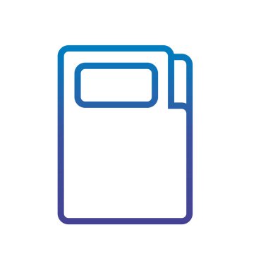 binder supply office line gradient design