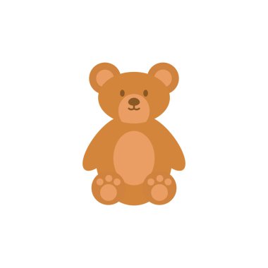 oyuncak ayı hayvan stili simge