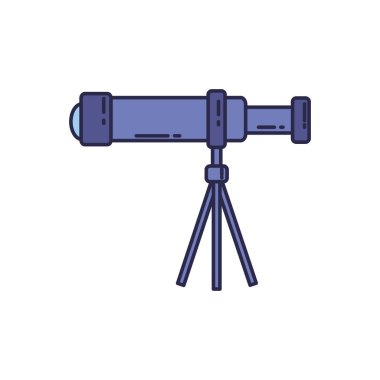 evren teleskopu biçim simgesini doldur