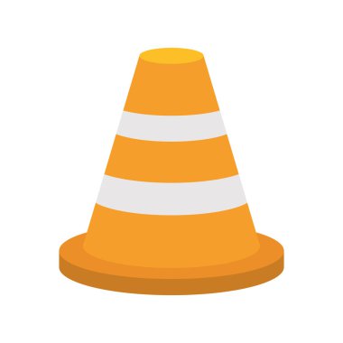 fire cone flat style icon