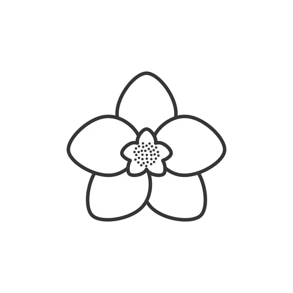 Isolated flower icon line design — Image vectorielle