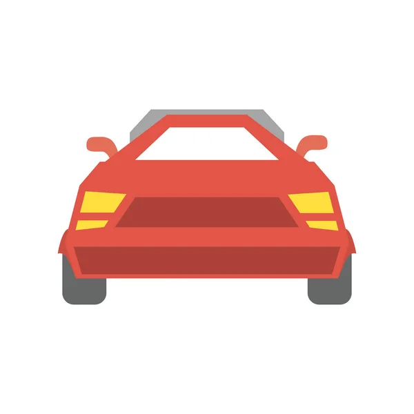 Elszigetelt autó ikon lapos kialakítás — Stock Vector